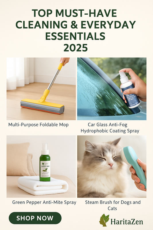 🛍️ Top 16 Must-Have Lifestyle Gadgets & Home Accessories in 2025 – Part 1: Smart Cleaning & Everyday Essentials