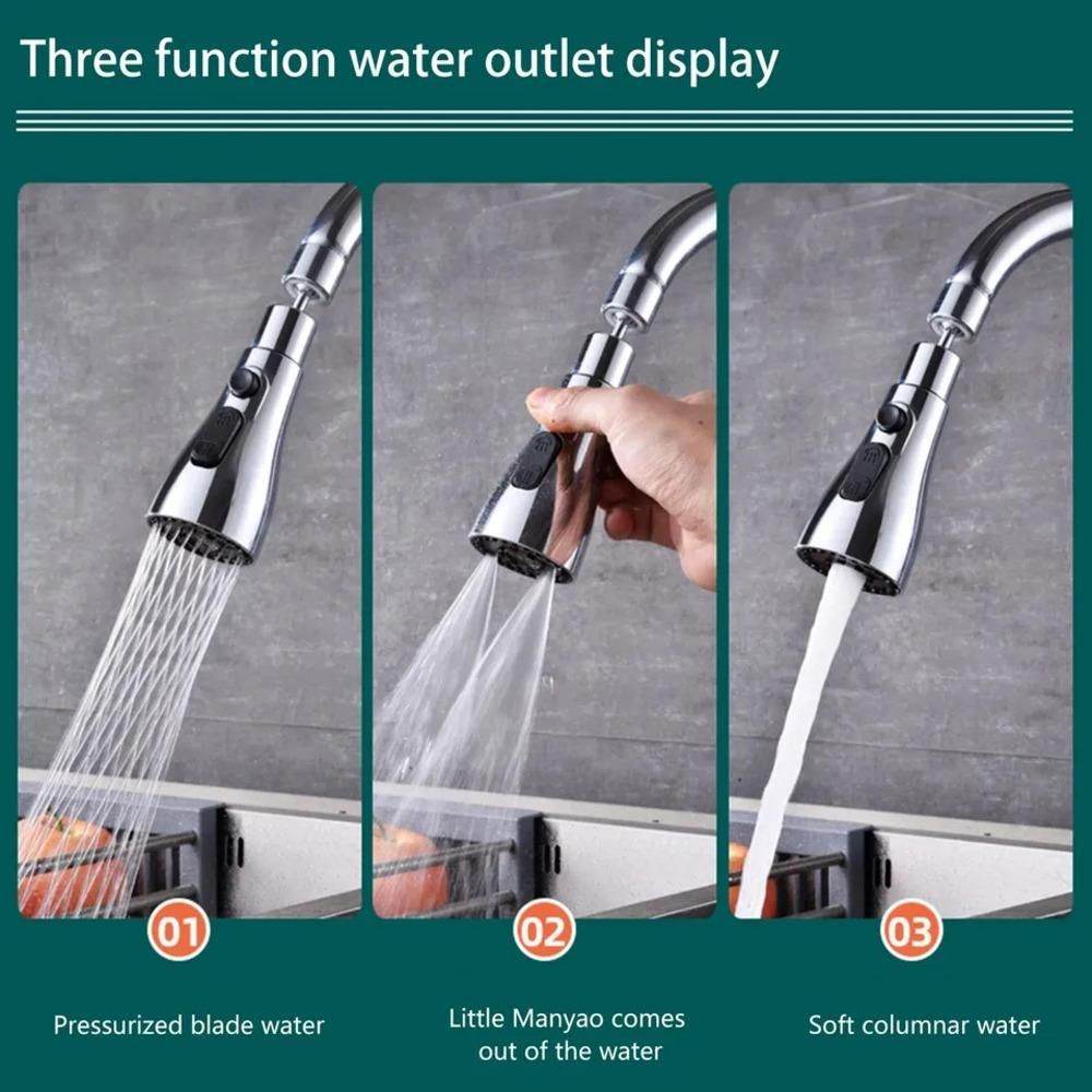 Kitchen Sink Faucet – Stainless Steel Jet Spray Tap - Haritazen