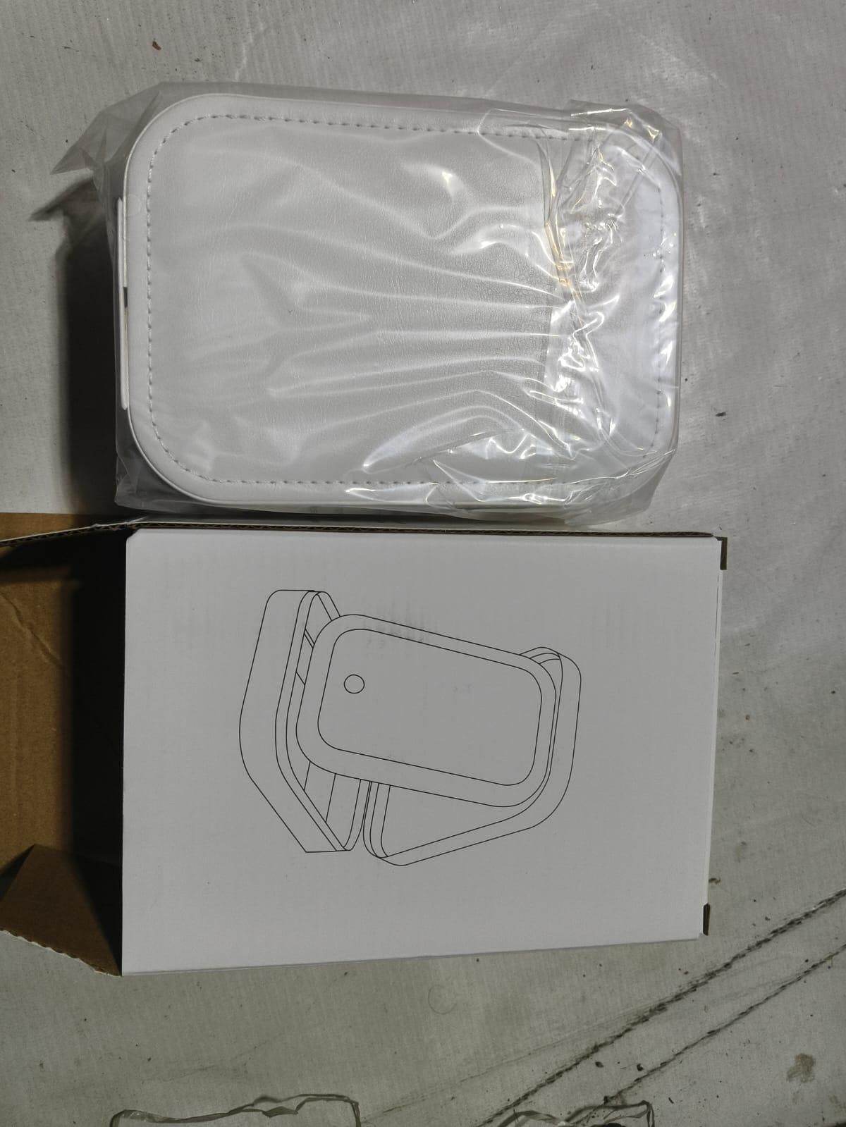 White Jewelry Box with LED Mirror - Haritazen